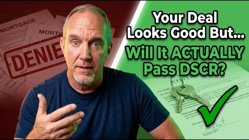 Real estate investor calculating DSCR ratio and PITIA payment on a rental property before applying for a 2026 DSCR loan